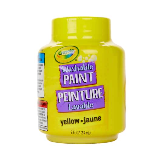 Crayola® 2oz. Yellow Washable Paints, 12ct.